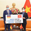 Việt Nam tiếp nhận thêm 2,6 triệu liều vaccine viện trợ từ Đức