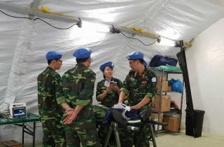 70 y bác sĩ Việt sẽ tham gia lực lượng gìn giữ hòa bình Liên Hợp Quốc