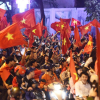 Hàng quán miễn phí cho người tên Dũng, Hải mừng U23 Việt Nam vào chung kết