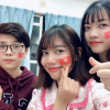 Du học sinh Việt Nam ở Nhật cổ vũ bóng đá trong thầm lặng