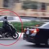 Xử phạt người lái xe máy chạy vào khu vực dẫn đoàn phục vụ Đại hội XIII của Đảng