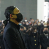 Nghẹn lòng nghe thư tiễn biệt của NS Quốc Trung trong tang lễ NSND Trung Kiên