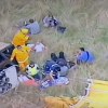 Khinh khí cầu Australia chở 16 người lao xuống đất từ độ cao 500 m
