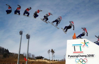 Những khoảnh khắc ấn tượng tại Olympic mùa đông 2018