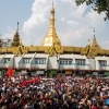 Biểu tình lan rộng ngày thứ 4 ở Myanmar, gần 30 người bị bắt giữ