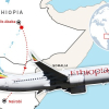 6 phút trên không của máy bay rơi ở Ethiopia