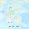 Hai trận động đất tấn công Indonesia