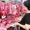 Nhiều tiểu thương ngưng bán thịt heo vì sức mua giảm