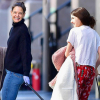 Katie Holmes và con gái rời New York