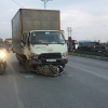 Tai nạn liên hoàn trên quốc lộ, xe tải kéo lê xe máy hơn 20 m