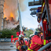 Cứu hỏa mất hơn 12 tiếng để dập tắt đám cháy tại Nhà thờ Đức Bà Paris