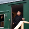 Kim Jong-un theo bước cha khi đi tàu đến Nga