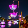 3 km kênh Nhiêu Lộc được thắp sáng đèn lồng mừng lễ Phật đản