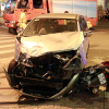 Ôtô tông xe cứu hỏa ở Nha Trang, 2 mẹ con bị thương