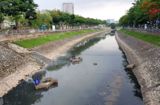 Sông Tô Lịch 'có thể thả cá' sau khi làm sạch bằng công nghệ Nhật