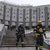 Cháy tại một bệnh viện điều trị bệnh nhân COVID-19 tại St.Petersburg