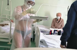 Y tá Nga lên tiếng về ảnh lộ nội y