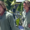Brad Pitt tóc dài chấm vai