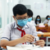 Trường ở Sài Gòn mở cửa đón học sinh cuối cấp
