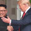 Những cái bắt tay của Trump - Kim ở Singapore
