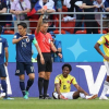 Sanchez của Colombia nhận thẻ đỏ nhanh thứ 2 lịch sử World Cup