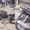Sài Gòn: Xe máy phát nổ ở công an phường, 1 nữ công an bị thương