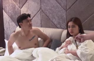 'Về nhà đi con' tập 42, Vũ bị bắt quả tang khi lên giường với gái lạ