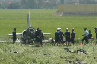 Rơi máy bay ở Khánh Hòa, 2 người thương vong