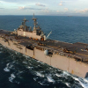 Trump tuyên bố tàu chiến Mỹ bắn rơi máy bay không người lái Iran