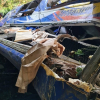 Xe khách rơi xuống đèo ở Kon Tum, sáu người tử vong