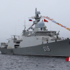 Tàu hộ vệ Việt Nam khởi hành đến Nga thi đấu Army Games