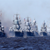 100 tàu chiến, máy bay quân sự tại lễ duyệt binh kỷ niệm thành lập Hải quân Nga