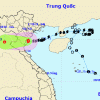 Bão số 4 giật cấp 9 đi vào các tỉnh từ Nam Định đến Thanh Hoá