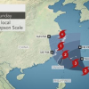 Siêu bão mạnh nhất trong 5 năm chuẩn bị đổ bộ vào Trung Quốc