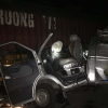 Xe khách biến dạng khi đâm xe container ở Hưng Yên, 14 người bị thương
