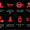 5 đèn cảnh báo nguy hiểm thường gặp trên xe hơi và cách xử lý