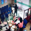 [Clip] - Camera ghi lại diễn biến vụ cướp ngân hàng táo tợn ở Tiền Giang