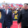 5 điểm nổi bật tại lễ đón tiếp Tổng thống Hàn ở Bình Nhưỡng