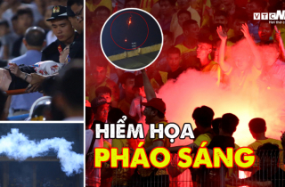Pháo sáng bắn vào người xem và cơn hưng phấn đến man dại