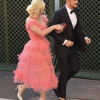 Katy Perry diện váy công chúa đi đám cưới