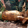 Quả bom 220 kg trong khuôn viên doanh nghiệp ở Tây Ninh