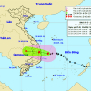 Bão giật cấp 12 tiến gần Bình Định - Khánh Hòa