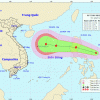 Áp thấp nhiệt đới đang hướng vào Biển Đông có khả năng mạnh lên thành bão