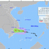 Áp thấp nhiệt đới áp sát Khánh Hòa-Bình Thuận, Trung bộ đề phòng lũ dồn dập