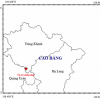 3 trận động đất xảy ra ở Cao Bằng chỉ trong 2 ngày