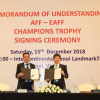 Đội vô địch AFF Cup sẽ tranh ngôi liên khu vực với Hàn Quốc
