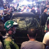 Ôtô gây tai nạn liên hoàn trên phố Hà Nội