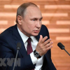 Gần 1.900 phóng viên đăng ký dự họp báo cuối năm của Tổng thống Nga