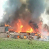 Cả chục xưởng gỗ ở Thạch Thất, Hà Nội đang cháy ngùn ngụt