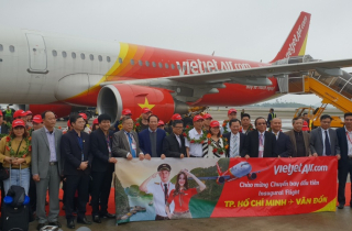 Vietjet khai trương đường bay TP.HCM – Vân Đồn (Quảng Ninh)